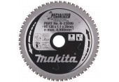 Makita B-33744 Lame de scie circulaire, alliage T.C.T spécialisé, 136 x 20 mm, 56 dents