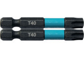 Makita B-63812 Embouts Impact Black 50 mm TORX ® (T), Hexa 1/4''