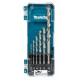 Makita D-75742 Kit de forets Hss-G 2,3,4,5,6,8mm