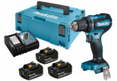 Makita DDF485RF3J Perceuse visseuse Li-ion LXT, 3x 18V/3,0 Ah, Makpac