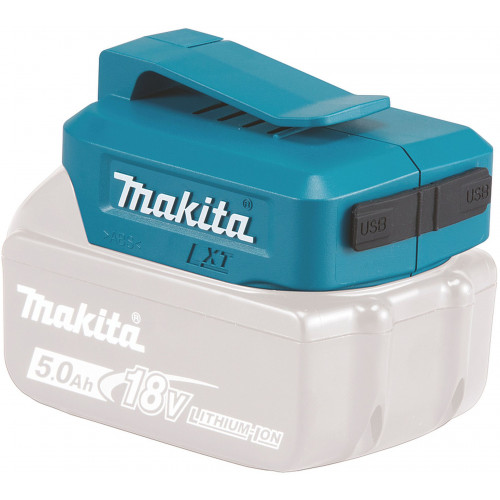 Makita DEAADP05 Adaptateur chargeur USB Li-ion LXT 18V