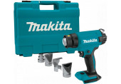 Makita DHG181ZK Pistolet a air chaud Li-ion LXT 18V