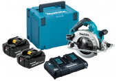 Makita DHS783T2JU Scie circulaire AWS, 190mm, Li-ion LXT (2x18V/5,0Ah) + MAKPAC