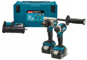 Makita DLX2432TJ Combiset DDF486+DTD153+(18V/2x5,0Ah) Makpac