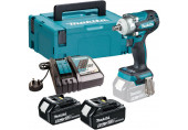 Makita DTW300RTJ Boulonneuse sans fil 1/2" Li-ion LXT (330Nm/18V/2x5,0Ah) Makpac