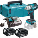 Makita DTW300RTJ Boulonneuse sans fil 1/2" Li-ion LXT (330Nm/18V/2x5,0Ah) Makpac