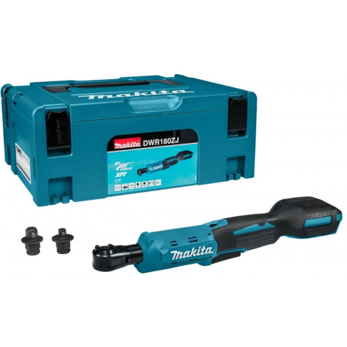 Makita DWR180ZJ Clé a cliquet 1/4"+3/8" (47,5Nm/18V/sans batterie) Makpac