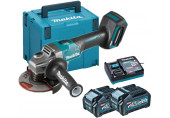 Makita GA005GM201 Meuleuse 125mm Li-ion XGT (2x4,0Ah/40V) Makpac 4