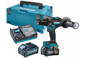 Makita HP001GM201 Perceuse visseuse a percussion Li-ion XGT 2x40V/4,0Ah, Makpac