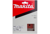 Makita P-33124 Feuilles rectangulaires abrasives 114x102mm K120 10 Qté