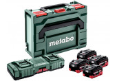 Metabo Ensemble de base 4x LiHD 10Ah + ASC 145 DUO + metaBOX 685143000