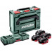 Metabo Ensemble de base 4x LiHD 10Ah + ASC 145 DUO + metaBOX 685143000