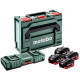 Metabo Ensemble de base 4x LiHD 10Ah + ASC 145 DUO + metaBOX 685143000