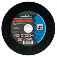 Metabo Flexiamant super Disque a tronçonner pour acier 350x3,0x25,4 616338000