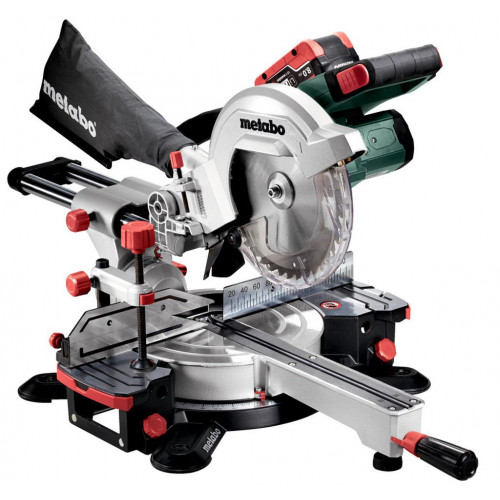 Metabo KGS 18 LTX 216 Aku pokosová a kapovací pila s pojezdem (18V/2x8Ah) 619001810