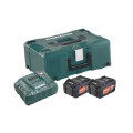 Metabo Kit de base 2× Li-Power 4,0 Ah + Metaloc II 685064000