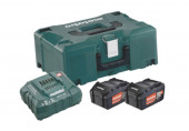 Metabo Kit de base 2× Li-Power 4,0 Ah + Metaloc II 685064000