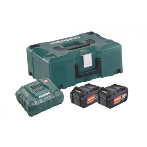 Metabo Kit de base 2× Li-Power 4,0 Ah + Metaloc II 685064000