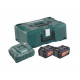 Metabo Kit de base 2× Li-Power 4,0 Ah + Metaloc II 685064000