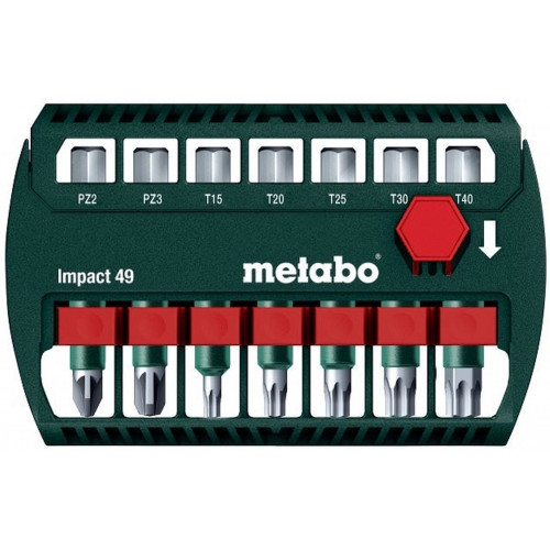 Metabo Coffret d'embouts Impact 49 628850000