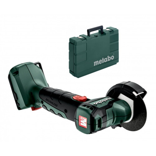 Metabo PowerMaxx CC 12 BL Meuleuse d'angle sans fil (12V/2x2,0Ah), produit seul, 600348860