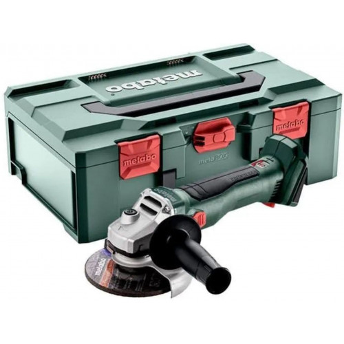 Metabo W 18 L 9-125 Meuleuse d'angle sans fil machine uniquement 18V + MetaBox 165L (6022