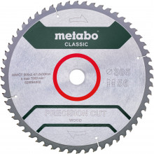 Metabo Lame de scie Precision Cut 305 x 30 mm, 56 dents, pour le bois 628064000