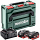 Metabo Set de base 2 x LiHD 10Ah + ASC 145 + Metabox 685142000