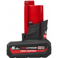 Milwaukee M12HB5 Batterie M12™ HIGH OUTPUT™ (12V/5,0Ah)