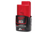 Milwaukee M12 B3 Batterie (12V/3,0Ah) 4932451388