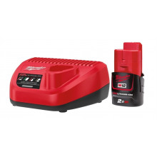 Milwaukee M12 NRG-201 Kit de batterie et chargeur 4933451900