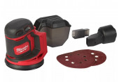 Milwaukee M18 BOS125-0 Ponceuse orbitale excentrique (18V/sans batteria/125mm) 4933464228