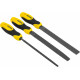 Stanley 0-22-477 Jeu de limes 200mm, 3 pieces