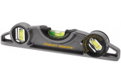 Stanley 0-43-609 FatMax Pro Torpedo Niveau 25cm, aluminium, magnetique