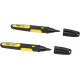 Stanley 0-47-312 FatMax Marqueur noir permanent, pointe fine, 2pcs