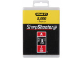 Stanley 1-TRA205-5T Agrafes type A 5/53/530, 8mm, boite de 5000pcs