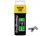 Stanley 1-TRA705T Agrafes type G 4/11/140, 8mm, boite de 1000pcs