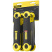 Stanley 2-69-267 Jeu de 17 clés pliables (1,5-8mm et 5/64"-1/4")