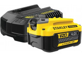 Stanley SFMCB14M1 FatMax Starter kit chargeur + 1 batterie V20 4,0Ah