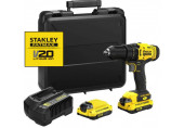 Stanley SFMCD700C2K FatMax V20 Perceuse sans fil (50Nm/18V/2x1,5Ah), coffret