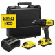 Stanley SFMCD700C2K FatMax V20 Perceuse sans fil (50Nm/18V/2x1,5Ah), coffret