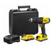 Stanley SFMCD711D22 FatMax V20 Perceuse visseuse a percussion (50Nm/18V/2x2,0Ah), coffret