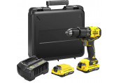 Stanley SFMCD715D2K-QW V20 Perceuse visseuse a percussion (60Nm/18V/2x2,0Ah), coffret