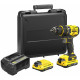 Stanley SFMCD720D2K FatMax V20 Perceuse visseuse (80Nm/18V/2x2,0Ah), coffret