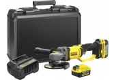 Stanley SFMCG400M2K-QW FatMax V20 Meuleuse 125mm (18V/2x4,0Ah), coffret