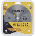 Stanley STA10215-XJ Lame de scie circulaire 190 x 16 mm, 100 dents