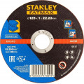 Stanley STA32637-QZ Disque aggloméré fin a tronçonner le métal 125 x 1,0 x 22,2 mm