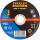 Stanley STA32637-QZ Disque aggloméré fin a tronçonner le métal 125 x 1,0 x 22,2 mm