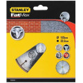 Stanley STA38107-XJ Disque diamant a bord segmenté pour le béton 125 x 22,2 mm