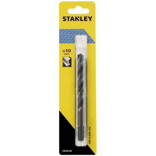 Stanley STA50105-QZ Foret a métaux HSS-R 10,0 x 133-87mm